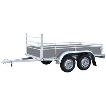 Remorque BW R252 grise – 2 essieux 750KG
